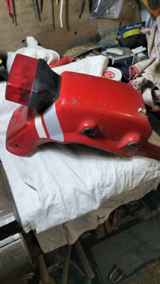 Parafango anteriore Honda 500XL