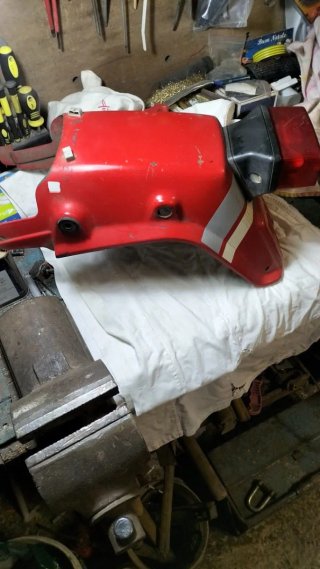 Parafango anteriore Honda 500XL