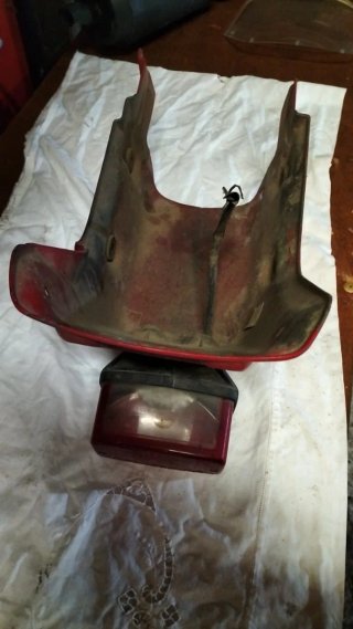 Parafango anteriore Honda 500XL
