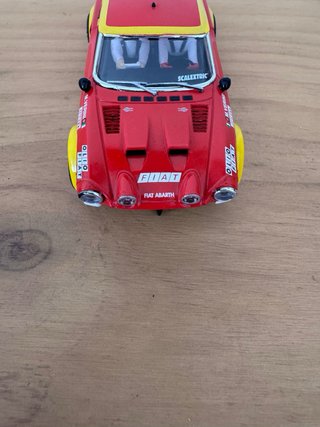 Coche Scalextric Fiat Abarth Rally 3