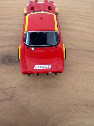Coche Scalextric Fiat Abarth Rally 3