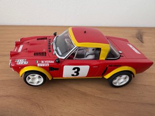 Coche Scalextric Fiat Abarth Rally 3