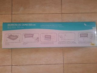 Barrera de Cama Infantil con Dibujos 150cm