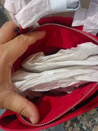 Bolso Desigual Rojo con Tachuelas