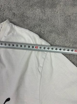 Camiseta Puma Blanca Logo Grande Talla XL