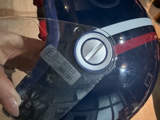 Casco moto jet retro el ganso talla S