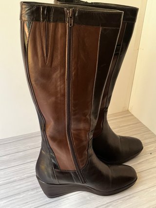 Stivali Alti Pelle Confort Tg 38