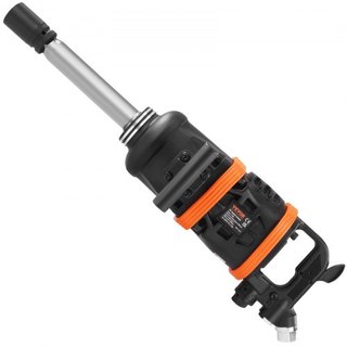 Llave de Impacto Neumática de 2.5 cm, Hasta 7016.37 N·m de Salida de Torque Inverso Bestial con Yunque Extendible de 20 cm para Reparaciones y Mantenimiento de Maquinaria Pesada / Camión Semi / Au...
