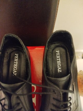 Zapatos Pertegaz Talla 43 Negro Poco Uso