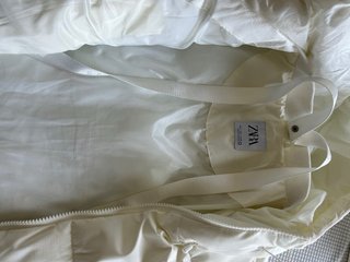 Giubbotto invernale Zara bianco