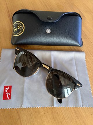 Gafas de sol Ray-Ban Clubmaster Negro/Dorado