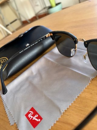 Gafas de sol Ray-Ban Clubmaster Negro/Dorado