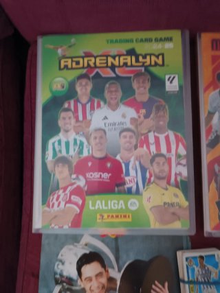Lote Álbumes Adrenalyn Panini + regalo