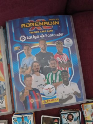 Lote Álbumes Adrenalyn Panini + regalo