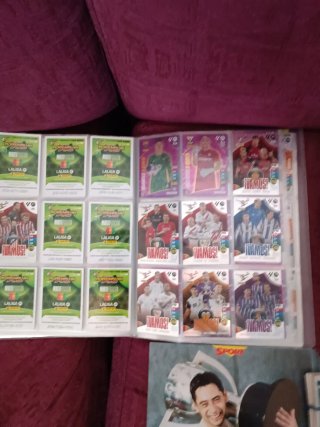 Lote Álbumes Adrenalyn Panini + regalo