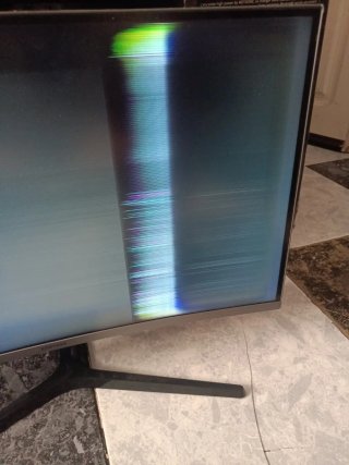 Monitor Samsung C27JG56QQU Curvo 27 (Schermo rotto)