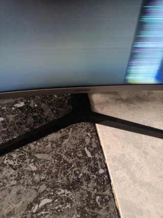 Monitor Samsung C27JG56QQU Curvo 27 (Schermo rotto)