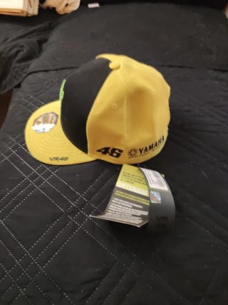 Gorra VALENTINO ROSI 46Negra y Amarilla
