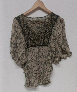 Blusa Vintage Dressing Talla M/L