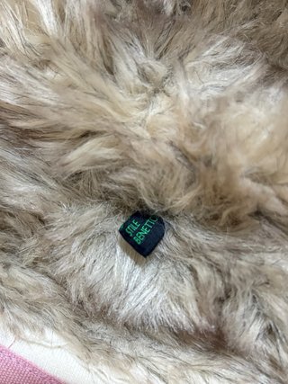 Chaqueta Benetton con forro de pelo