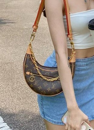 Louis Vuitton MarrónLooP