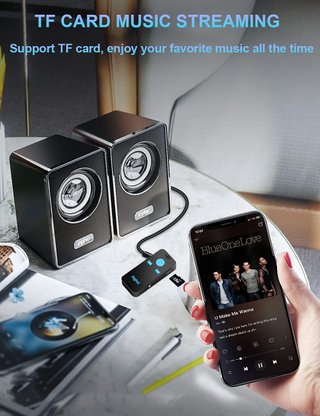 Receptor Bluetooth Coche o Casa