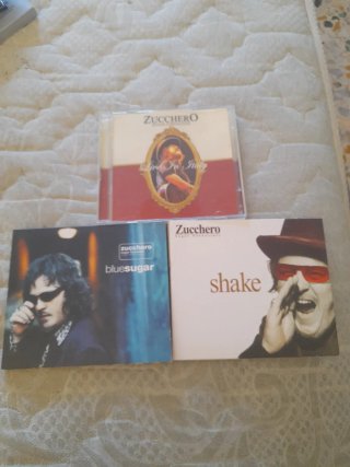 Zucchero 3 titoli in cd condizioni eccellenti