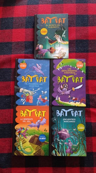Lote de libros Bat Pat