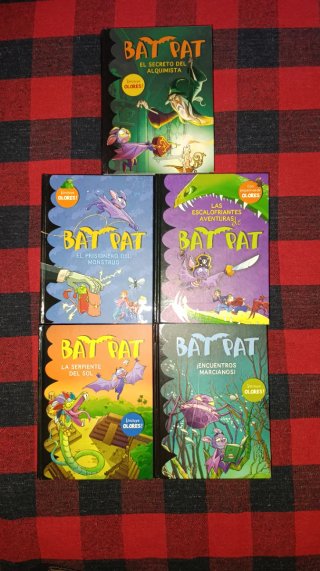 Lote de libros Bat Pat