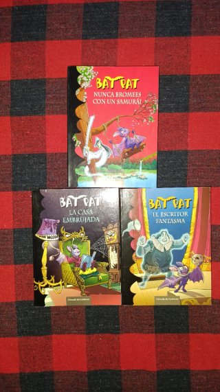 Lote de libros Bat Pat