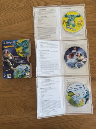 Disney Pixar 3 Juegos PC
