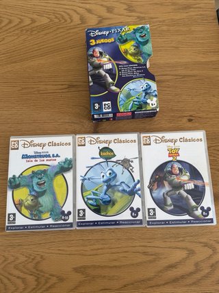 Disney Pixar 3 Juegos PC