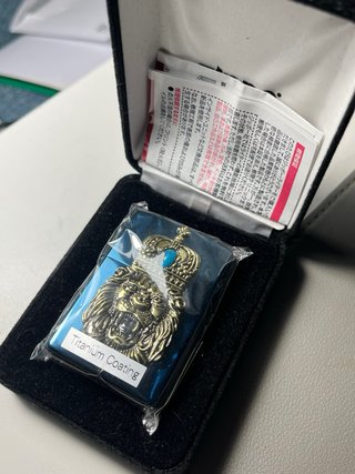 Zippo Monarch Lion Turquesa