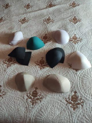 Rellenos para sujetador (varios colores )