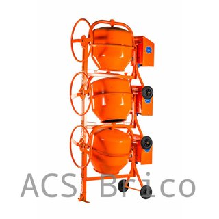 Hormigonera Eléctrica Profesional ECOMIX 700w 125 Litros