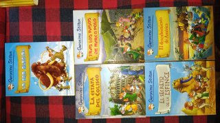 Lote de libros de Gerónimo Stilton