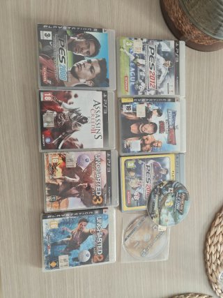 PS3 Giochi: PES, Uncharted, Assassin's Creed