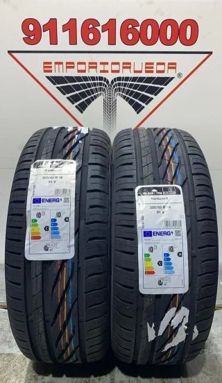 205 55 16 V UNIROYAL RUEDA NUEVA YA MONTADA