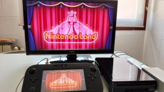 Nintendo Wii U Negra con 8 juegos