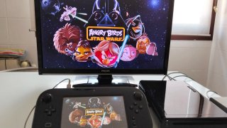 Nintendo Wii U Negra con 8 juegos
