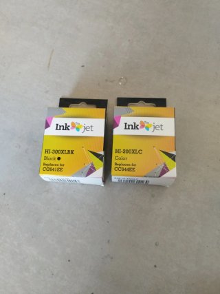 2 Cartuchos Tinta HP 300XL Compatibles