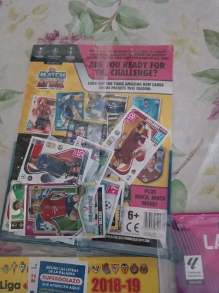 Lote 3 álbumes de cromos LaLiga
