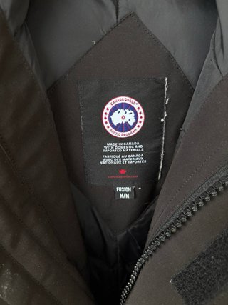 Canada Goose Expedition M Fusion Fit Nero