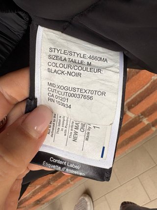 Canada Goose Expedition M Fusion Fit Nero