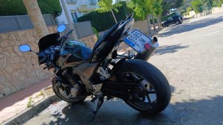 Kawasaki Z750s  2006 Negra