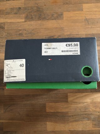 Sandalias cuña Tommy Hilfiger cuero blancas
