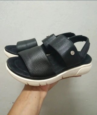 Lote  de 2 pares Sandalias negras mujer
