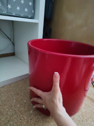 Maceta Roja Cerámica