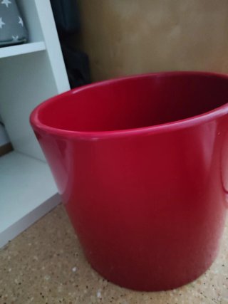 Maceta Roja Cerámica