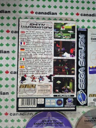 Johnny Bazookatone Sega Saturn